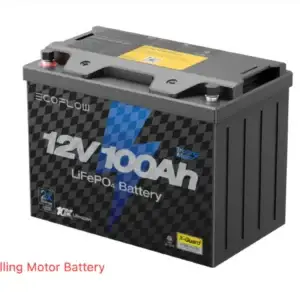Lithium 12V 100Ah Deep Cycle - Marine Trolling Motor Battery
